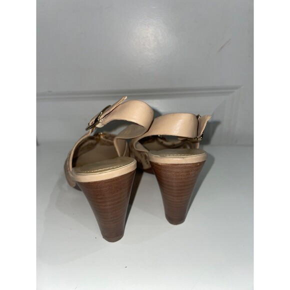 Alex Marie Women's Gold Genuine Leather Dress Sandals size 6.5 made in Brazil - Picture 5 of 8